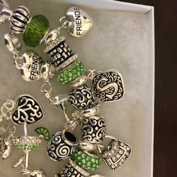 DaVinci Silver Bracelet with 22 beads - Picture 5 of 6